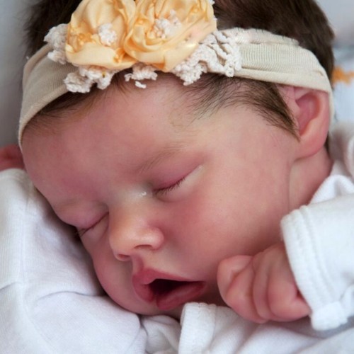 18in real reborn sleeping baby - real,