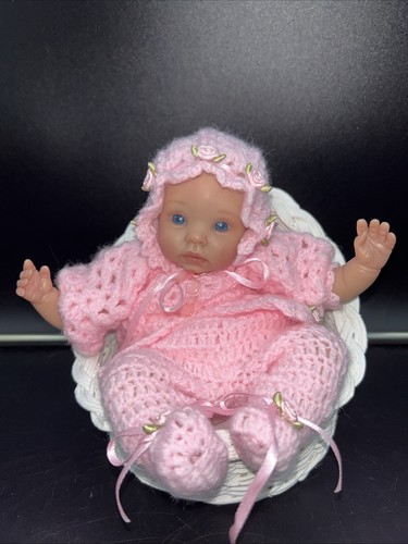 Reborn baby doll - 8.75”, hard