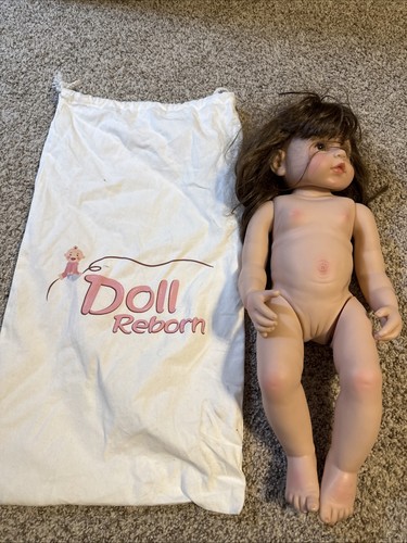 Reborn doll silicone lifelike - doll,