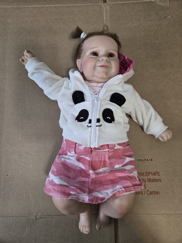 Reborn girl baby doll with - girl,