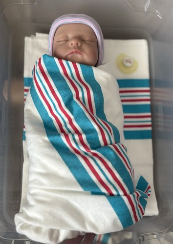 Reborn baby doll full vinyl - full,
