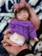 Bambola bambina silicone