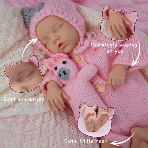 Solid silicone doll - 18.11'',
