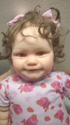 Reborn baby doll soft - doll, 18"